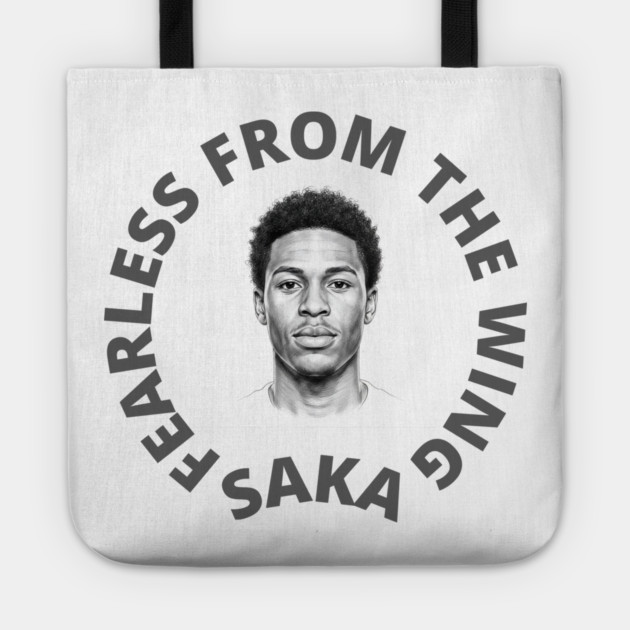 Saka: Fearless on the Wing" Tote by Muhammad Naveed Khan