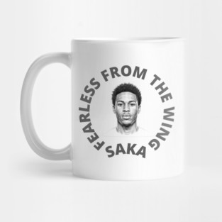 Saka: Fearless on the Wing" Mug