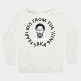 Saka: Fearless on the Wing" Hoodie