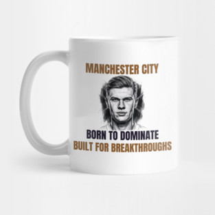 Manchester City: Built to Dominate Mug