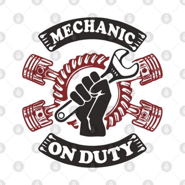 Mechanic On Duty Garage Life Car Repair by Anticorporati