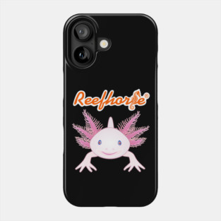 Axolotl Face Phone Case