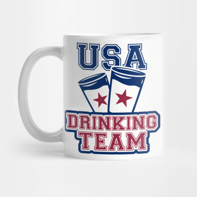 USA Drinking Team Booze Bro Humor by Anticorporati