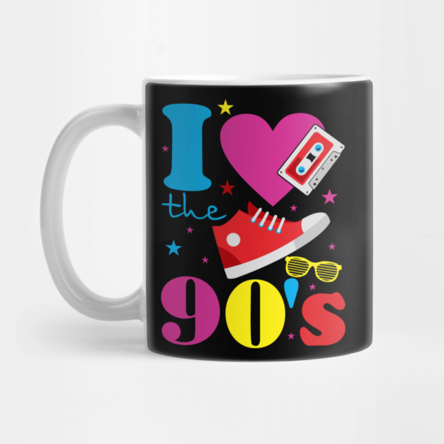 I Love The 90s Nostalgia Retro Pop Culture by Anticorporati