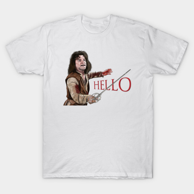 Princess Bride: Hello, Six Fingered Man T-Shirt by 51Deesigns