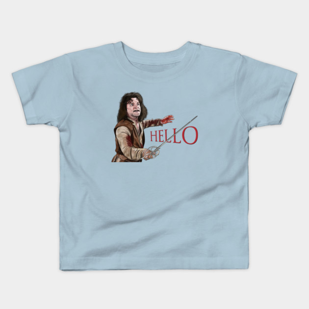 Princess Bride: Hello, Six Fingered Man Kids T-Shirt by 51Deesigns