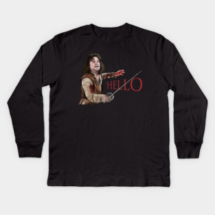 Princess Bride: Hello, Six Fingered Man Kids Long Sleeve T-Shirt