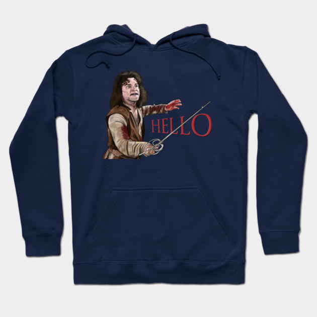 Princess Bride: Hello, Six Fingered Man Hoodie by 51Deesigns