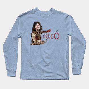 Princess Bride: Hello, Six Fingered Man Long Sleeve T-Shirt