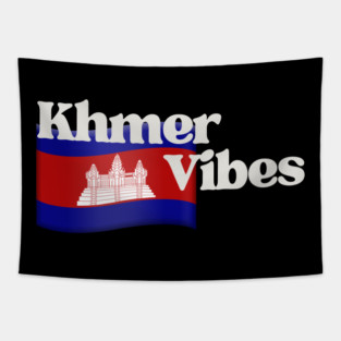 Khmer Vibes Tapestry