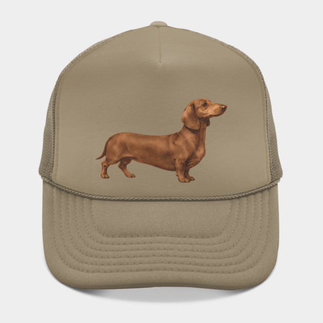 Vintage Dachshund Classic Sausage Dog Art by DonWillisJrArt