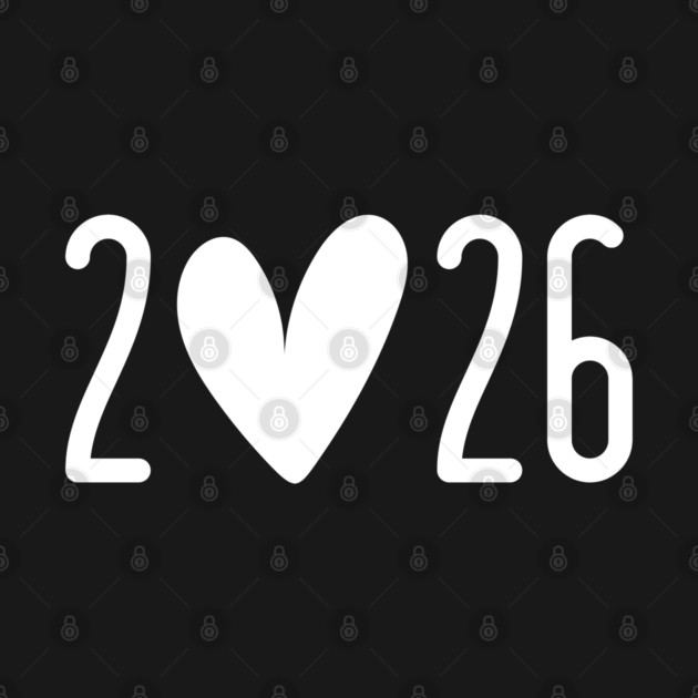 2026 Heart Valentine's Day by Creatifly Graphic Tees
