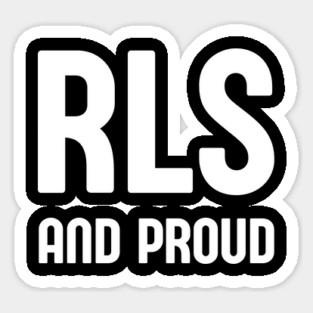 RLS and Proud Sticker