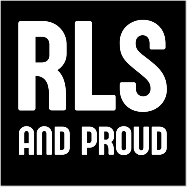 RLS and Proud Wall Art by Cheeky Witch