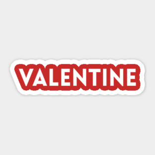 Valentine Sticker
