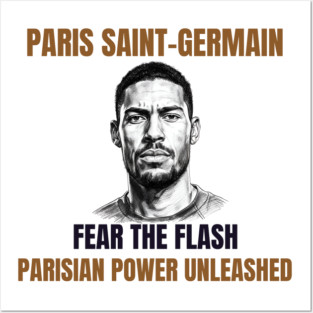 Paris Saint-Germain: Fear the Flash Posters and Art