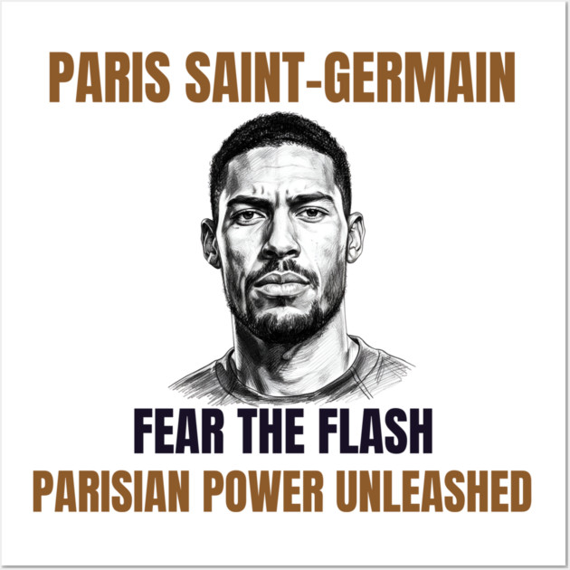 Paris Saint-Germain: Fear the Flash Wall Art by Muhammad Naveed Khan