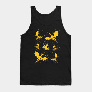 Gold Dragon Tank Top