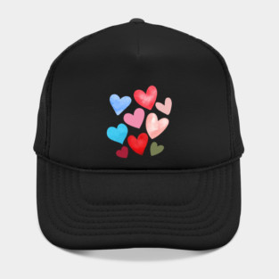 Valentine Hearts Hat