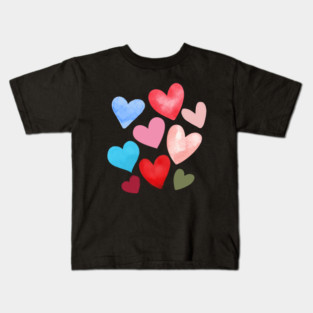 Valentine Hearts Kids T-Shirt
