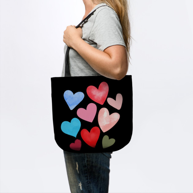 Valentine Hearts by Creatifly Graphic Tees