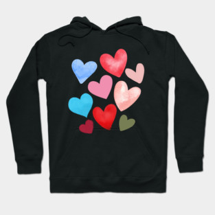 Valentine Hearts Hoodie