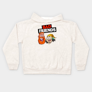 Bad Friends Podcast Graphic Kids Hoodie