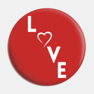 Love Heart Pin