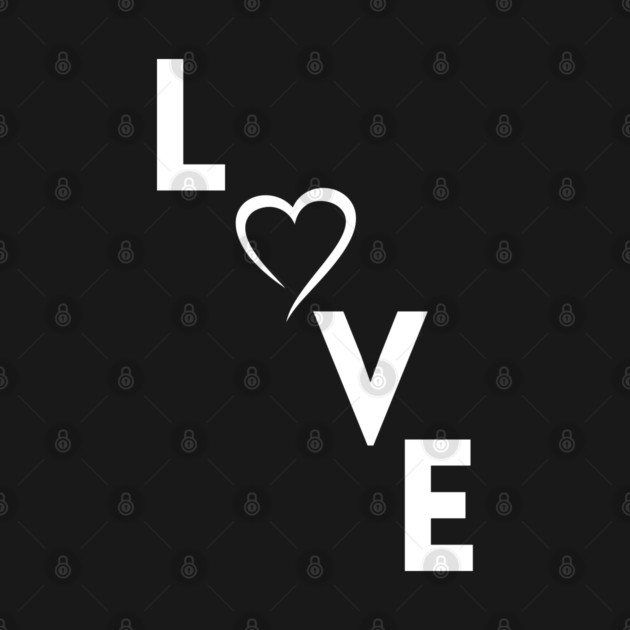 Love Heart by Creatifly Graphic Tees
