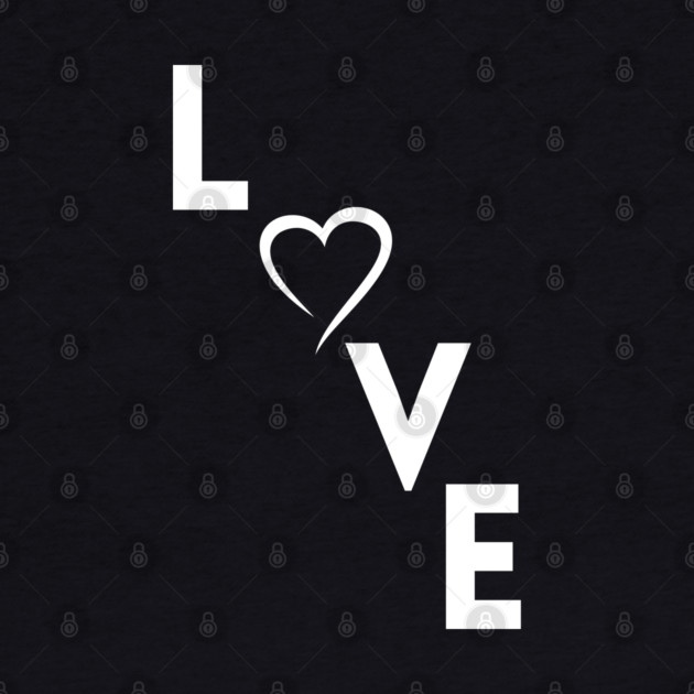 Love Heart by Creatifly Graphic Tees