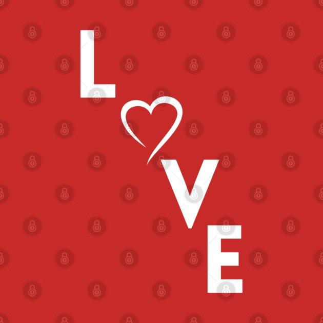 Love Heart by Creatifly Graphic Tees