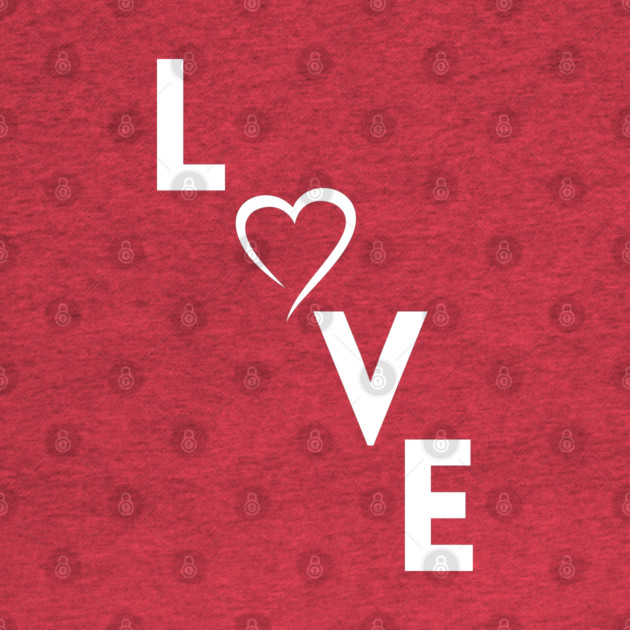Love Heart by Creatifly Graphic Tees