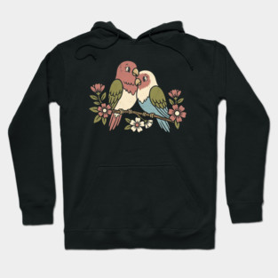 Lovebird Couple Hoodie