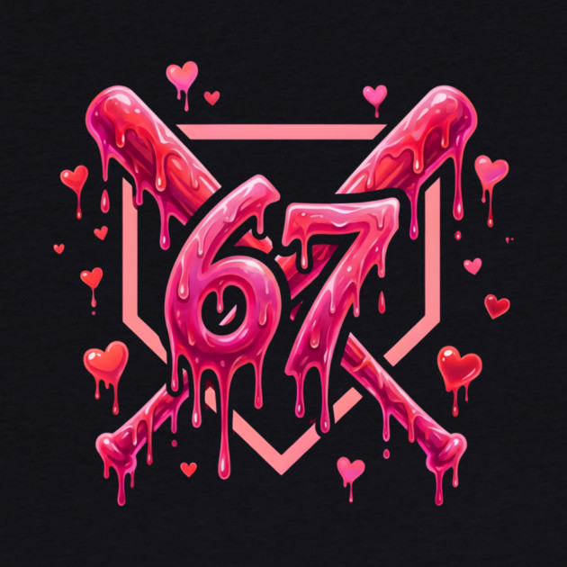 67 Baseball Valentine's Day Sports Lover by ArtistTee ⭐⭐⭐⭐⭐