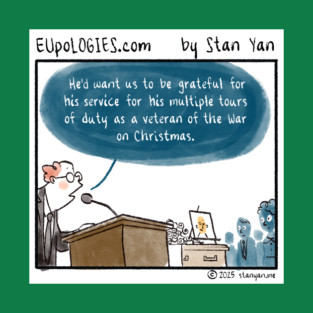 EUpoLOGIES: War on Xmas T-Shirt