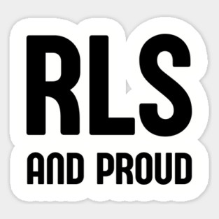 RLS and Proud Sticker