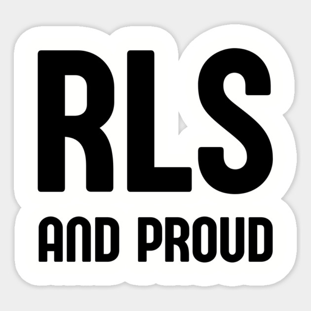 RLS and Proud Sticker by Cheeky Witch