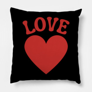 Love Heart Valentine Pillow