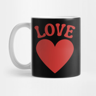 Love Heart Valentine Mug