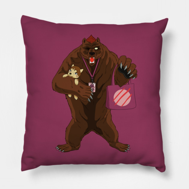 Akakabuto (2026) Pillow by Silver Fang Network