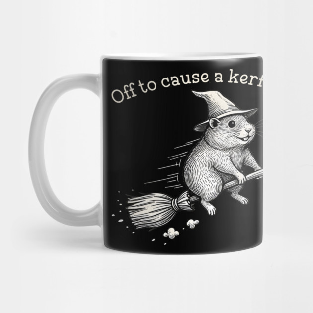 Off to Cause a Kerfuffle Whimsical Capy Wizard Meme Capybara by Donald's Store 2