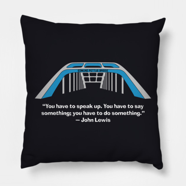 Edmund Pettus Bridge Pillow by Charles's Store 8