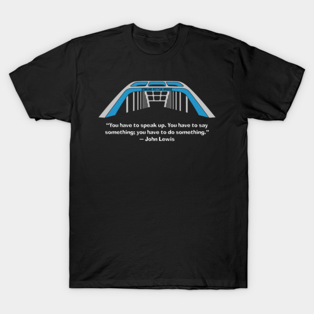 Edmund Pettus Bridge T-Shirt by Charles's Store 8