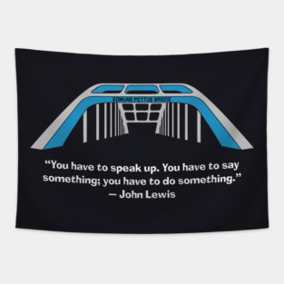 Edmund Pettus Bridge Tapestry