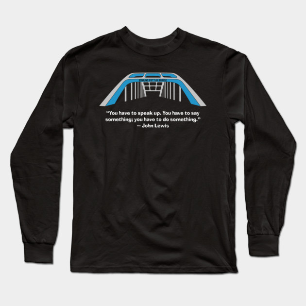 Edmund Pettus Bridge Long Sleeve T-Shirt by Charles's Store 8