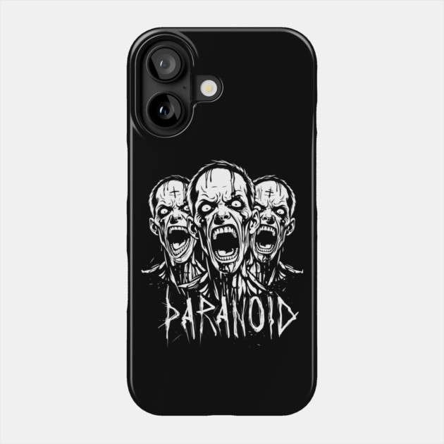 PARANOID Phone Case by artslaves