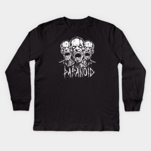 PARANOID Kids Long Sleeve T-Shirt