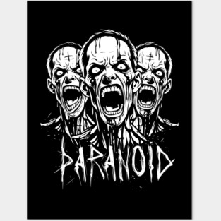 PARANOID Posters and Art