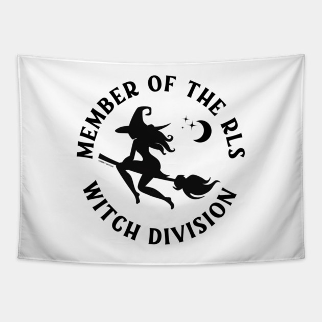 Member of the RLS Witch Division Cheeky Witch® Tapestry by Cheeky Witch
