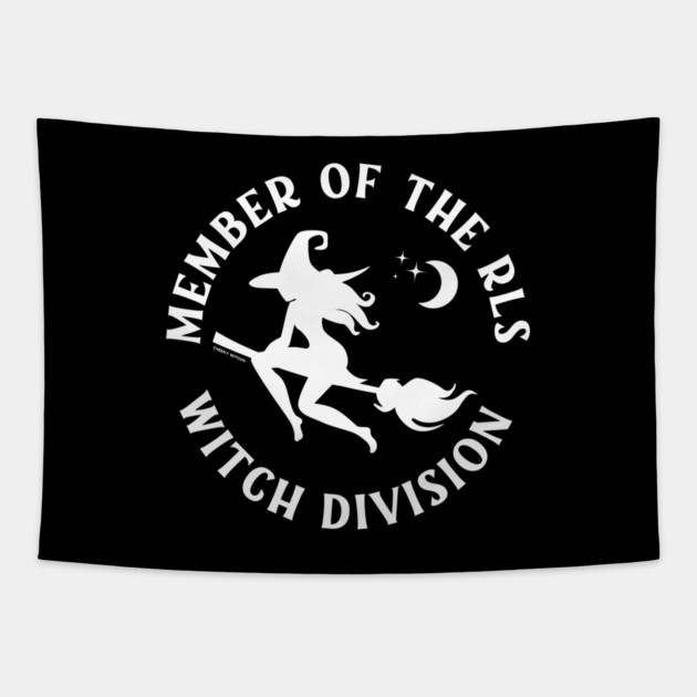 Member of the RLS Witch Division Cheeky Witch® Tapestry by Cheeky Witch